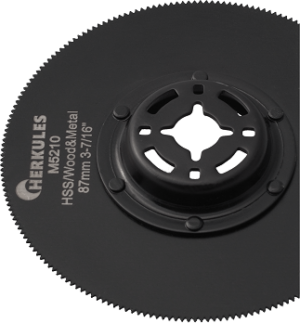 M5210   HSS Segmentsägeblatt M2 abgekröpft 87mm ähnlich FEIN 6 35 02 113 01 9