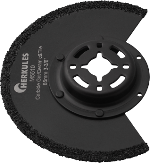 M5510   Hartmetall Segmentsägeblatt 85mm für Steinfugen abgekröpft ähnlich FEIN 6 35 02 169 01 0