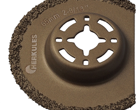 M5520   Hartmetall Segmentsägeblatt 65mm abgekröpft für Steinfugen ähnlich FEIN 6 35 02 118 01 6